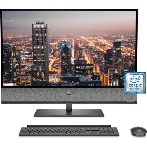 에이치피 HP ENVY 32 All-in-One PC, 9th Gen Intel Core i7-9700 Processor, 4K UHD monitor, NVIDIA GeForce RTX 2060 graphics (6 GB), 32 GB RAM, 32 GB Intel Optane, 1 TB SSD, Windows 10 (32-a00