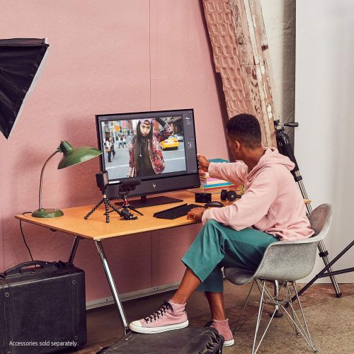 에이치피 HP ENVY 32 All-in-One PC, 9th Gen Intel Core i7-9700 Processor, 4K UHD monitor, NVIDIA GeForce RTX 2060 graphics (6 GB), 32 GB RAM, 32 GB Intel Optane, 1 TB SSD, Windows 10 (32-a00