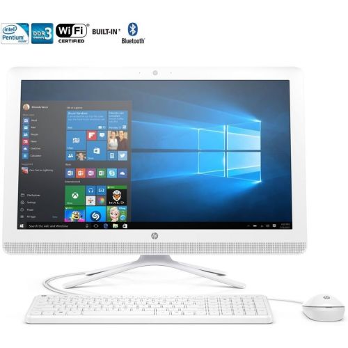 에이치피 HP 22-b016 All-in-One Desktop (Intel Pentium J3710, 4Gb Ram, 1Tb HDD) with Windows 10