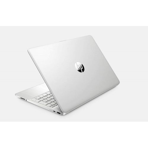 에이치피 HP 2021 Premium 15.6 HD Laptop Computer, 2 Core AMD Athlon Silver 3050U 2.3 GHz, 8GB RAM, 128GB SSD, Webcam, Bluetooth, Wi-Fi, HDMI, Windows 10 S, Silver, Wireless Mouse, Sleeve, R