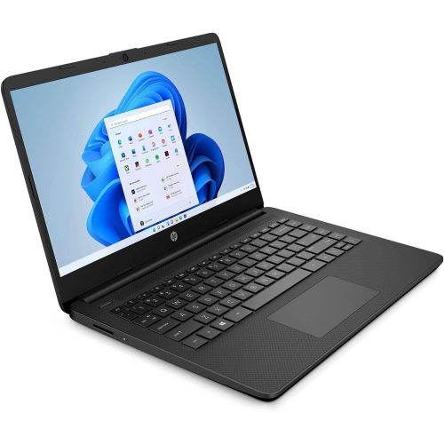 에이치피 HP 14 Laptop Computer, AMD Athlon Gold 3150U up to 3.3GHz, 4GB DDR4 RAM, 128GB SSD, 802.11AC WiFi, Bluetooth 5.0, Webcam, HDMI, Type-C, Black, Windows 10 S, Type-C HUB