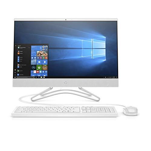 에이치피 HP 24-Inch All-in-One Computer, AMD Ryzen 3 3200U Processor, 8 GB RAM, 1 TB Hard Drive, Windows 10 Home (24-f1030, White)