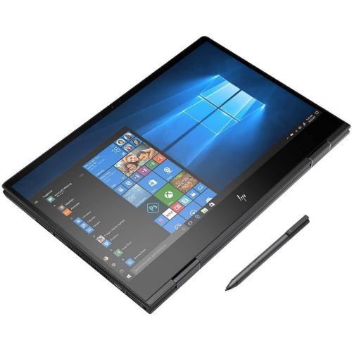 에이치피 HP Envy X360 2 in 1 15 Laptop 15.6?FHD IPS Touchscreen AMD 8-Core Ryzen 7 4700U (Beats i7-10510U) 8GB RAM 512GB SSD Backlit Fingerprint HDMI B&O HP Pen Win10 Pro + USB-C Adapter