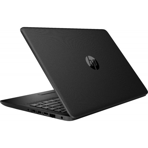 에이치피 2020 HP Premium 14 inch HD Laptop, AMD Athlon Silver 3050U (Beat i5-7200U), up to 3.2GHz, 8GB RAM, 128GB SSD, Jet Black Color, HDMI, Webcam, WiFi, Windows 10 Pro, Computer Backpack