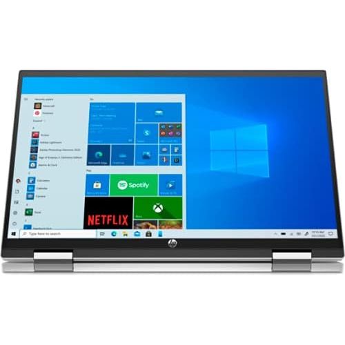 에이치피 HP Pavilion x360 2-in-1 Flip Laptop, 15.6 Full HD Touchscreen, 11th Gen Intel Core i5-1135G7 Quad-Core Processor, 16GB RAM, 512GB SSD, Webcam, WiFi, Windows 10 Home, KKE Mousepad,