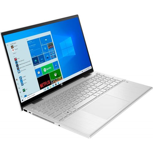 에이치피 HP Pavilion x360 2-in-1 Flip Laptop, 15.6 Full HD Touchscreen, 11th Gen Intel Core i5-1135G7 Quad-Core Processor, 16GB RAM, 512GB SSD, Webcam, WiFi, Windows 10 Home, KKE Mousepad,