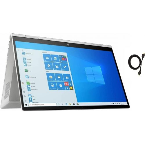 에이치피 2021 HP ENVY X360 Convertible 15.6 FHD IPS Touchscreen Premium 2-in-1 Laptop, 11th Gen Intel 4-Core i7-1165G7 upto 4.7GHz, 8GB RAM, 512GB PCIe SSD, Backlit Keyboard, Windows 10 Hom