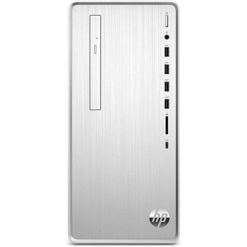 에이치피 HP Pavilion Desktop - TP01-1127c 10th Gen Intel Core i5-10400F - AMD Radeon RX 550 12GB DDR4-2666 SDRAM 256 GB SSD + 1TB 7200RPM SATA Hard Drive