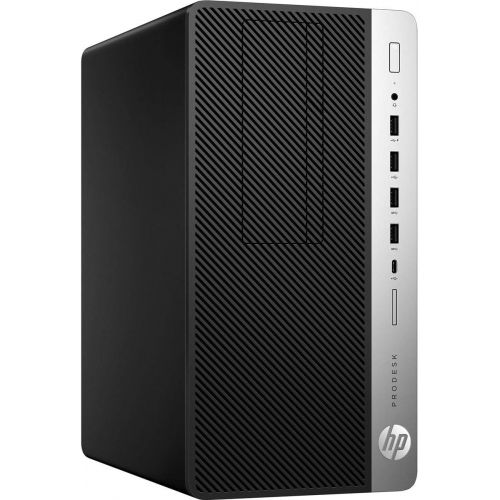 에이치피 HP Business Desktop ProDesk 600 G3 Desktop Computer - Intel Core i5 (7th Gen) i5-7500 3.40 GHz - 8 GB DDR4 SDRAM - 1 TB HDD - Windows 10 Pro 64-bit - Micro Tower - Jet Black - DVD-