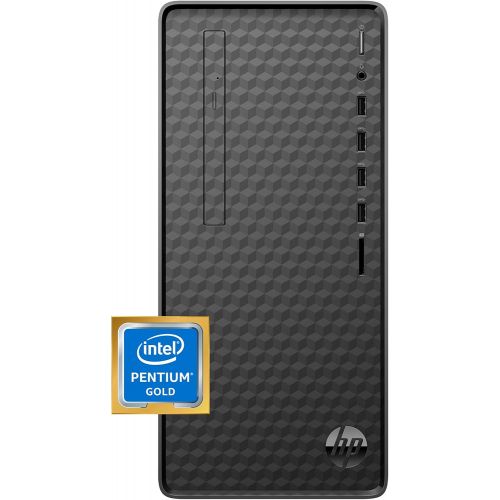 에이치피 HP Desktop PC, Intel Pentium Gold G6400 Processor, 8 GB of RAM, 256 GB SSD Storage, Windows 10 Home, High-Speed Performance Computer, 8 USB Ports, Business, Study, Videos, & Gaming