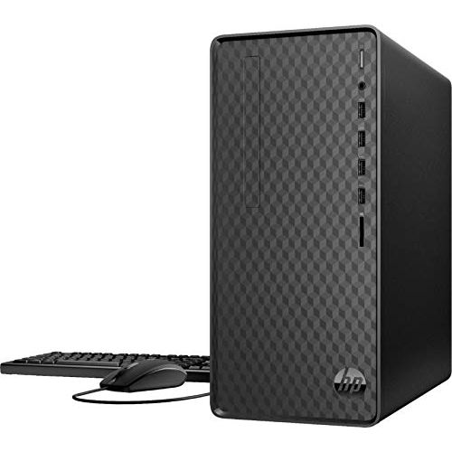 에이치피 Newest HP AMD Ryzen 7 8GB Memory 256GB SSD Desktop Black Windows 10 Home M01-F1024