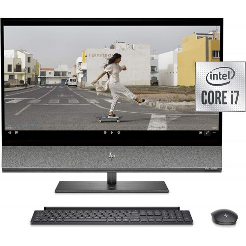 에이치피 HP Envy All-in-One PC, NVIDIA GeForce RTX 2070, 10th Gen Intel Core i7-10700 Processor, 32 GB RAM, 1 TB SSD Storage, 31.5” 4K UHD Display, Wide-Color-Gamut & 600 nits Peak Brightne