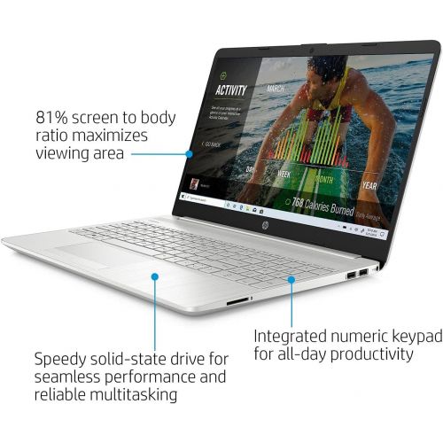 에이치피 2021 Newest HP Notebook Laptop, 15.6 Full HD 1080P Non-Touch Display, 11th Gen Intel Core i5-1135G7 Quad-Core Processor, 8GB DDR4 RAM, 256GB PCIe SSD, Webcam, HDMI, Wi-Fi 5, Window