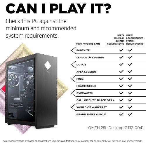 에이치피 2021 Newest HP OMEN 30L Gaming Desktop PC, AMD 8-Core Ryzen 7 5800X(Up to 4.7GHz), GeForce RTX 3060 Ti, HyperX 16 GB RAM, 1TB SSD+1TB HDD, Windows 10, 750W PSU, Liquid Cooling, RGB