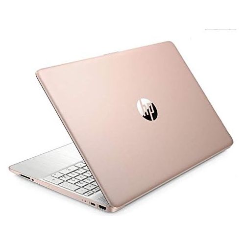 에이치피 2021 HP 15.6 HD Laptop Computer, AMD Athlon Silver N3050U, 4GB RAM, 128GB SSD, HDMI, USB-C, WiFi, Webcam, Windows 10 S with Office 365 for 1 Year, Mouse, Sleeve + Fairywren Card (R