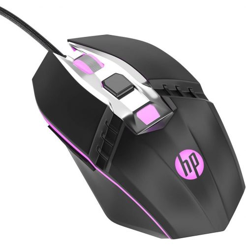 에이치피 HP RGB Wired Gaming Mouse, Adjustable DPI, Programmable Buttons with Breathing Light, Ergonomic Design USB Computer Mice