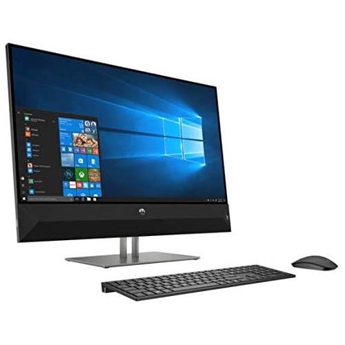 에이치피 HP Pavilion 27 Touch Desktop 1TB SSD 16GB RAM (Intel Processor with Six Cores and Turbo Boost 3.30GHz, 16 GB RAM, 1 TB SSD, 27-inch FullHD IPS Touchscreen, Win 10) PC Computer All-