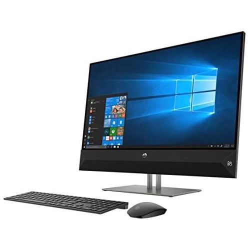 에이치피 HP Pavilion 27 Touch Desktop 1TB SSD 16GB RAM (Intel Processor with Six Cores and Turbo Boost 3.30GHz, 16 GB RAM, 1 TB SSD, 27-inch FullHD IPS Touchscreen, Win 10) PC Computer All-