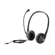 HP Wired Mic Headset w/Microphone for PC (3.5mm Stereo Connector)