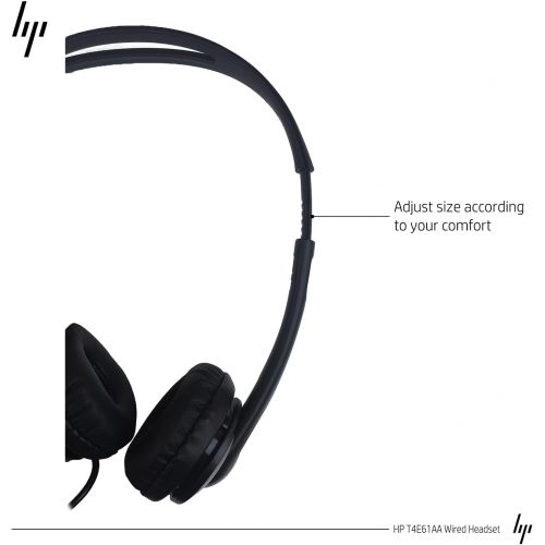 에이치피 HP Wired Mic Headset w/Microphone for PC (3.5mm Stereo Connector)