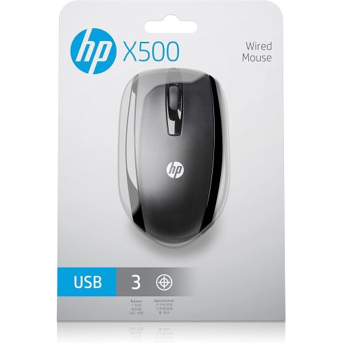 에이치피 HP x500 Optical Wired USB Mouse