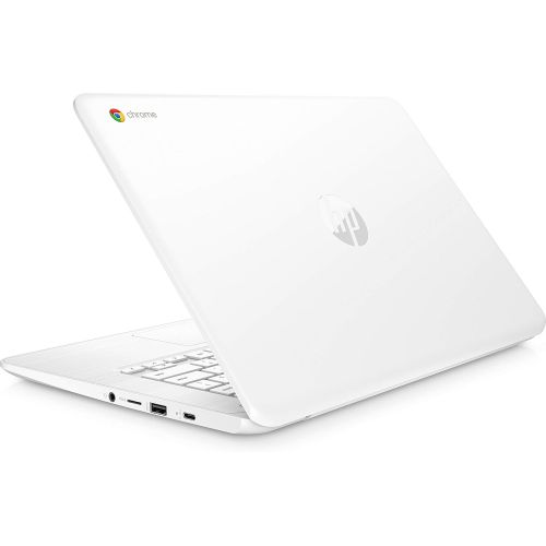 에이치피 HP Chromebook 14, 14 Full HD Display, Intel Celeron N3350, Intel HD Graphics 500, 32GB eMMC, 4GB SDRAM, B&O Play Audio, Snow White, 14-ca051wm