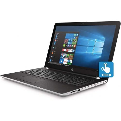 에이치피 Newest HP 15.6-inch HD Touchscreen Display Laptop PC, Intel Dual Core i3-7100U 2.4GHz Processor, 8GB DDR4 SDRAM, 1TB HDD, Bluetooth, HDMI, 802.11ac WiFi, Windows 10-Natural Silver