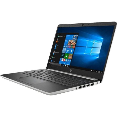 에이치피 HP Newest 2019 Flagship 14 Laptop Intel Pentium Gold 4GB Ram 128GB SSD Ash Silver Keyboard Frame