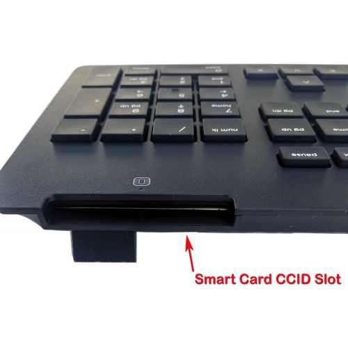 에이치피 HP Z9H48AT#ABA Business Slim Wired Keyboard USB, Black
