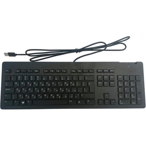 에이치피 HP Z9H48AT#ABA Business Slim Wired Keyboard USB, Black