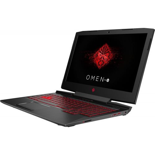 에이치피 HP 15-CE198WM 15.6″ FHD Gaming Laptop, Windows 10, Intel Core i7-8750H Processor, NVIDIA GeForce GTX 1060 Graphics, 16GB DDR4 SDRAM Memory, 1TB Hard Drive + 256GB SSD, Backlit Keyb