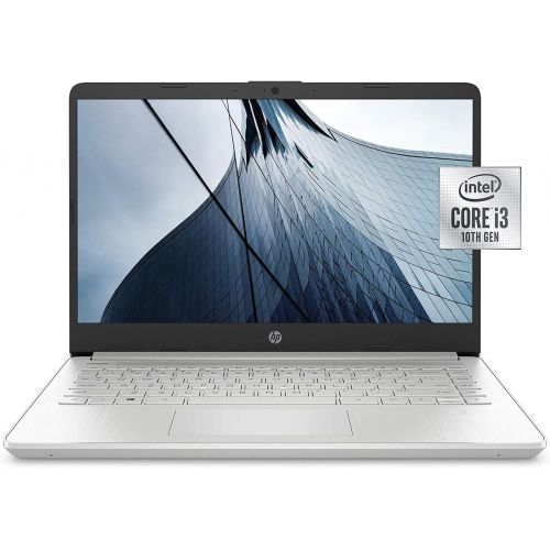 에이치피 HP 14 FHD IPS WLED-Backlit Laptop, 10th Gen Intel Core i3-1005G1 up to 3.4GHz, 8GB DDR4, 256GB PCIe NVMe SSD, 802.11ac, Bluetooth, Backlit Keyboard, HD Webcam, HD Audio, USB 3.1-C,