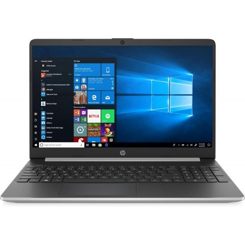 에이치피 [아마존베스트]New HP 15.6 HD Touchscreen Laptop Intel Core i3-1005G1 8GB DDR4 RAM 128GB SSD HDMI Bluetooth 802.11/b/g/n/ac Windows 10 15-dy1731ms Silver