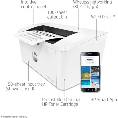 에이치피 [아마존베스트]HP LaserJet Pro M15w Wireless Laser Printer (W2G51A)