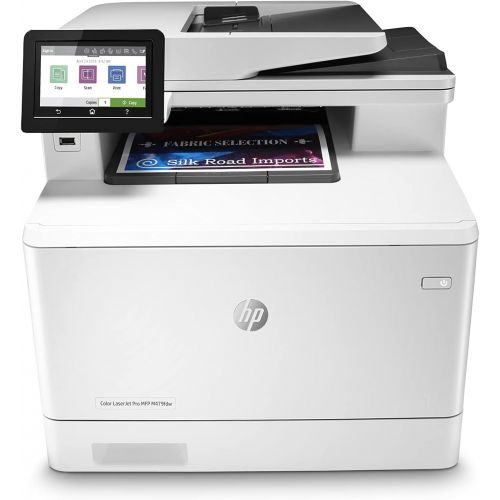 에이치피 [아마존베스트]HP Color LaserJet Pro Multifunction M479fdw Wireless Laser Printer with One-Year, Next-Business Day, Onsite Warranty, Works with Alexa (W1A80A)