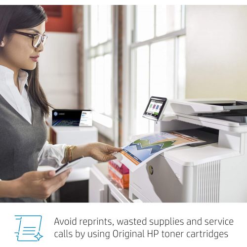 에이치피 [아마존베스트]HP Color LaserJet Pro Multifunction M479fdw Wireless Laser Printer with One-Year, Next-Business Day, Onsite Warranty, Works with Alexa (W1A80A)