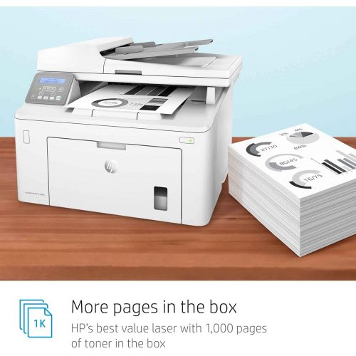 에이치피 [아마존베스트]HP Laserjet Pro M148dw All-in-One Wireless Monochrome Laser Printer, Mobile & Auto Two-Sided Printing, Works with Alexa (4PA41A)