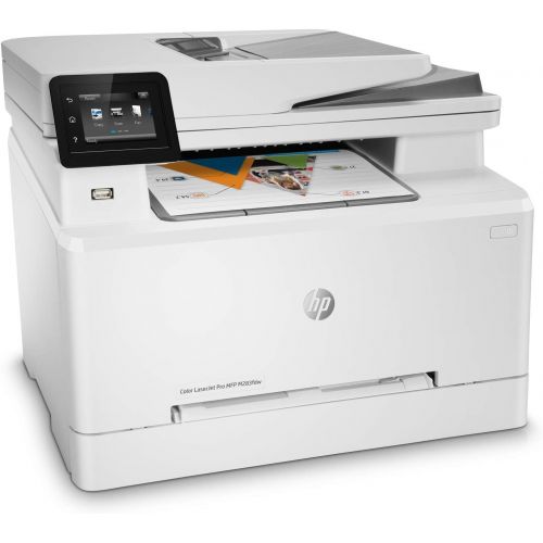 에이치피 [아마존베스트]HP Color LaserJet Pro M283fdw Wireless All-in-One Laser Printer, Remote Mobile Print, Scan & Copy, Duplex Printing, Works with Alexa (7KW75A)