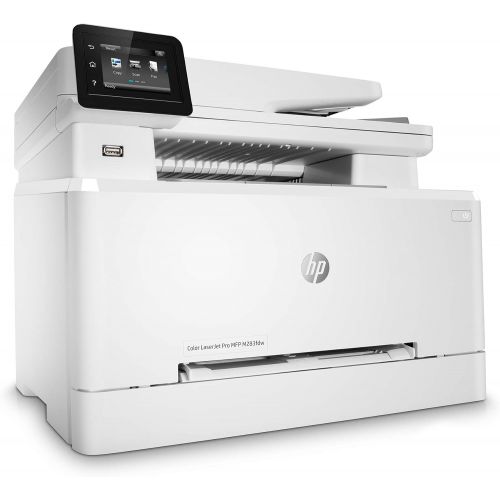 에이치피 [아마존베스트]HP Color LaserJet Pro M283fdw Wireless All-in-One Laser Printer, Remote Mobile Print, Scan & Copy, Duplex Printing, Works with Alexa (7KW75A)