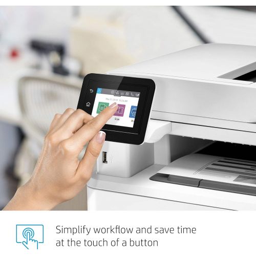 에이치피 [아마존베스트]HP LaserJet Pro Multifunction M428fdn with Built-in Ethernet & Duplex Printing, Works with Alexa (W1A29A)