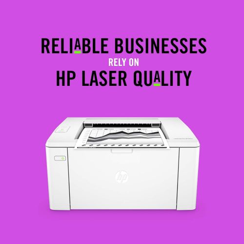 에이치피 [아마존베스트]HP LaserJet Pro M102w Wireless Laser Printer, Works with Alexa (G3Q35A). Replaces HP P1102 Laser Printer, White