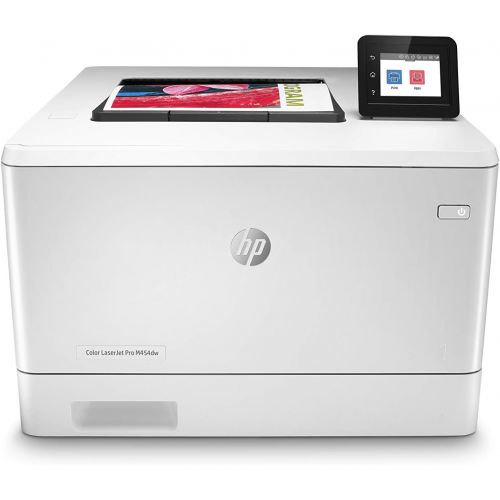 에이치피 [아마존베스트]HP Color LaserJet Pro M454dw Wireless Laser Printer, Double-Sided & Mobile Printing, Security Features, Works with Alexa (W1Y45A)