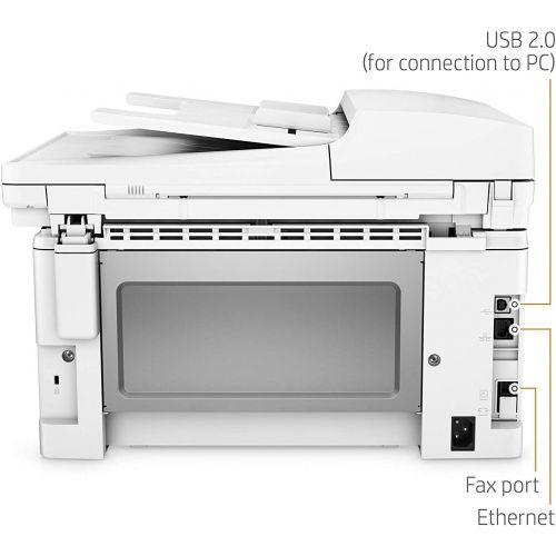 에이치피 [아마존베스트]HP LaserJet Pro M130fn All-in-One Laser Printer, Works with Alexa with print security (G3Q59A). Replaces HP M127fn Laser Printer