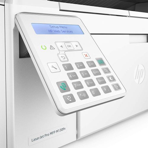 에이치피 [아마존베스트]HP LaserJet Pro M130fn All-in-One Laser Printer, Works with Alexa with print security (G3Q59A). Replaces HP M127fn Laser Printer