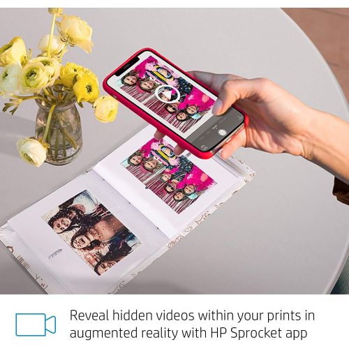 에이치피 [아마존베스트]HP Sprocket Studio 4x6” Instant Photo Printer  Print Photos from Your iOS, Android Devices & Social Media