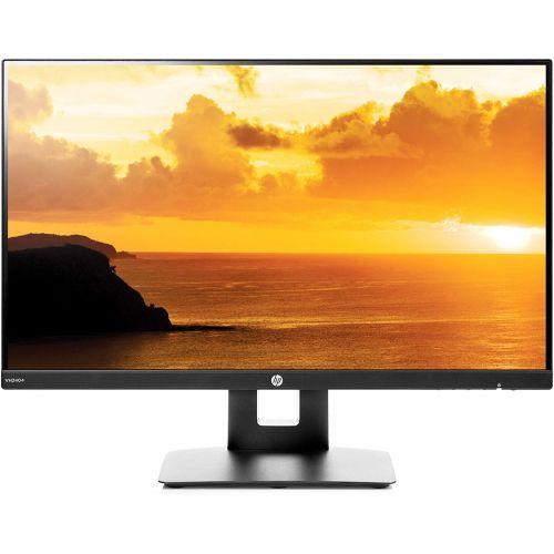 에이치피 [아마존베스트]HP VH240a 23.8-Inch Full HD 1080p IPS LED Monitor with Built-In Speakers and VESA Mounting, Rotating Portrait & Landscape, Tilt, and HDMI & VGA Ports (1KL30AA) - Black