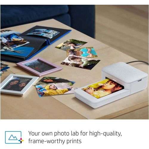 에이치피 [아마존베스트]HP Sprocket Studio 4x6” Instant Photo Printer  Print Photos from Your iOS, Android Devices & Social Media
