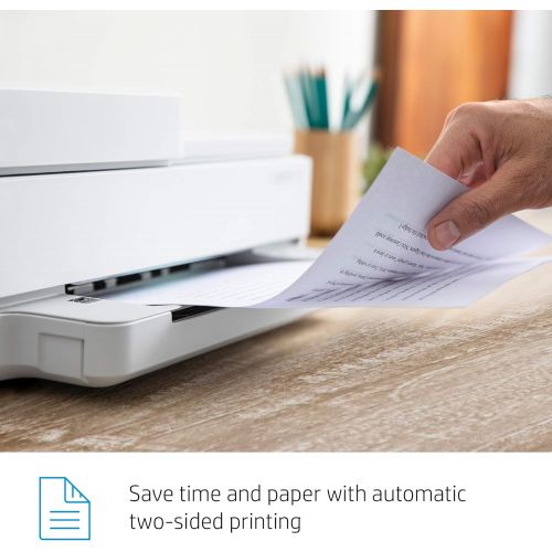 에이치피 [아마존베스트]HP ENVY Pro 6455 Wireless All-in-One Printer, Mobile Print, Scan & Copy, Auto Document Feeder, Works with Alexa (5SE45A)