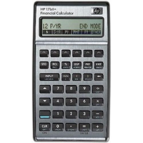 에이치피 [아마존베스트]HP 17BII+ Financial Calculator, Silver