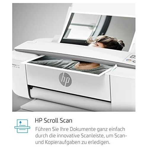 에이치피 [아마존베스트]HP DeskJet Multifunction Printer (Print, Scan, Copy, Wi-Fi, Airprint, 3-Month Free Trial of HP Instant Ink) A4